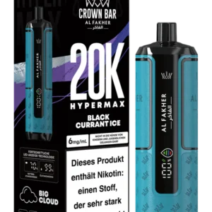 Al Fakher Crown Bar Hypermax 20k